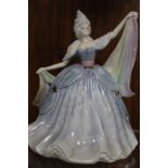 A COALPORT LIMITED EDITION FIGURINE 'RAIN' FROM THE MILLENNIUM BALL