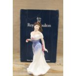 A ROYAL DOULTON 'FOR YOU' FIGURINE