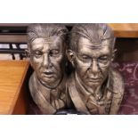 A LARGE KRAY TWINS BUST