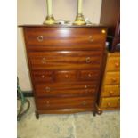 A STAG MINSTREL SEVEN DRAWER CHEST