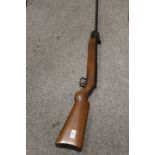 A VINTAGE AIR RIFLE MARKED 'THE ORIGINAL'