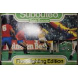 A VINTAGE SUBBUTEO TABLE FOOTBALL GAME - CONTENTS NOT CHECKED