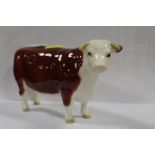 A BESWICK HEREFORD COW