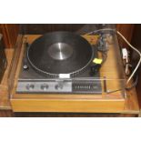 A VINTAGE GARRARD 401 RECORD PLAYER