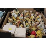 A TRAY OF ASSORTED CHERISHED TEDDIES FIGURES
