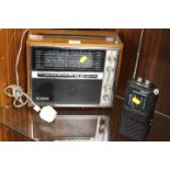 A VINTAGE KOYO RADIO TOGETHER WITH AN ALBRECHT MULTIBAND HAND HELD RECEIVER
