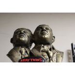 A LARGE KRAY TWINS BUST
