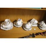 AN ART DECO FOLEY CHINA TEASET