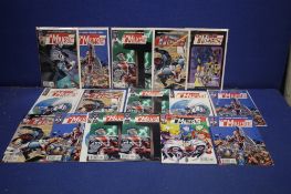 A COLLECTION OF WILDSTORM MR MAJESTIC COMICS ISSUES 1-5 1999, together with multiple copies of Mr