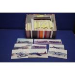 A BOX OF AIRCRAFT RELATED PHOTOGRAPHS
