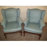 A PAIR OF ANTIQUE CHAIRS