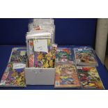 A COLLECTION OF MARVEL COMICS, to include NAM, Daredevil, Maverick, Avengers, Wolverine etc