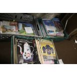 THREE TRAYS OF COLLECTORS MAGAZINES ETC (TRAY/S NOT INCLUDED)