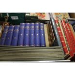 A TRAY OF MISCELLANEOUS BOOKS TO INCLUDE BOUND VOLUMES OF NASH'S MAGAZINE, Art Illustrated