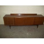 A RETRO TEAK SIDEBOARD