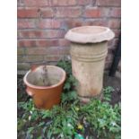 A CHIMNEY POT AND ANOTHER POT (2)