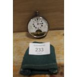 A CONTINENTAL SILVER CASED WEEKLY WATCH COMPANY POCKET WATCH A/F