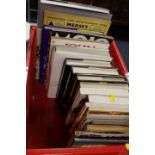 A TRAY OF ASSORTED BEATLES AND RELATED BOOKS