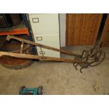 A VINTAGE AGRICULTURAL SEED DRILL ?;