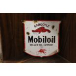 A REPRODUCTION MOBIL OIL ADVERTISING SIGN