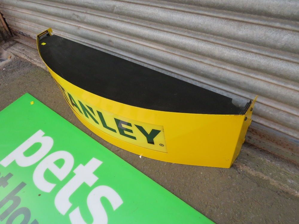 THREE ADVERTISING SIGNS TO INCLUDE STANLEY TOOLS, AMERICAN GOLF ETC - Image 5 of 5