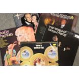 A SMALL QUANTITY OF LP RECORDS TON INCLUDE TONY CHRISTIE ETC