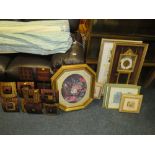 A QUANTITY OF ASSORTED PICTURE & PRINTS, WALL PLAQUES ETC