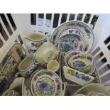 A QUANTITY OF MASONS REGENCY IRONSTONE DINNERWARE