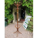 A MODERN BENTWOOD HAT/COAT STAND