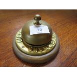 A VINTAGE 'HENRI WINTERMANS CIGARS' DESK BELL