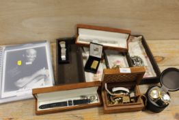 A SELECTION OF ASSORTED WRISTWATCHES ETC