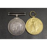 TWO WWII MEDALS AWARDED TO 29561 PTE G.W.COCKHEAD. DORSET R