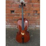 A STENTOR STUDENT II CELLO IN CARRY CASE A/F