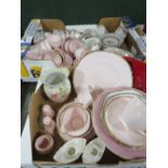 TWO TRAYS OF ASSORTED CHINA TO INCLUDE ROYAL VALE ETC