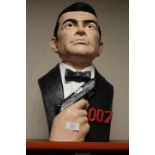 A JAMES BOND 007 SHOP DISPLAY / ADVERTISING BUST