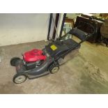 A HONDA HRX476 PETROL MOWER