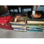 A COLLECTION OF LP RECORDS MAJORITY BEING CLASSICAL MUSIC