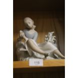 A LLADRO FIGURE A/F