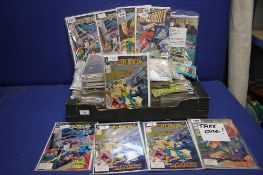 A QUANTITY OF DC AND OTHER COMICCS