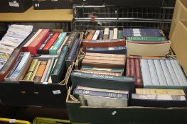 THREE TRAYS OF FOLIO SOCIETY BOOKS