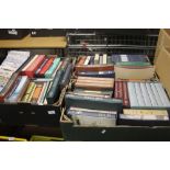 THREE TRAYS OF FOLIO SOCIETY BOOKS