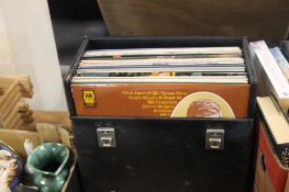 A CASE OF LP RECORDS MAINLY CLASSICAL