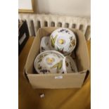 A QUANTITY OF ROYAL WORCESTER DINNERWARE