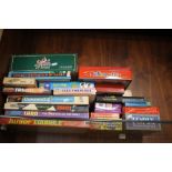 A QUANTITY OF VINTAGE BOARD GAMES