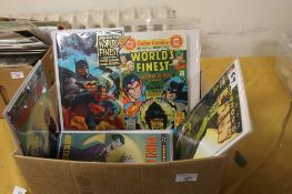 A BOX OF MAINLY DC COMICS