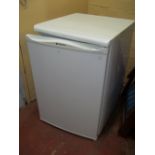 A HOTPOINT UNDER COUNTER FRIDGE