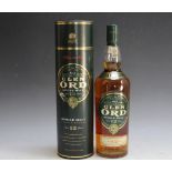 1 LITRE BOTTLE OF GLEN ORD 12 YEARS OLD SINGLE MALT WHISKY IN GIFT TUBE