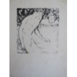 MARC CHAGALL (1887-1985) Four black and white lithographs 'Daphnis & Chloe', on paper, unframed,
