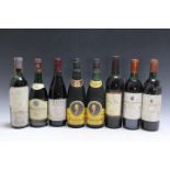 8 BOTTLES OF VINTAGE RIOJA TO INCLUDE 1 BOTTLE OF DOMECQ DOMAIN RESERVA 1981 - TOP SHOULDER, 1