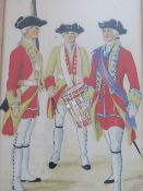 E.V. HOWELL. A pair of studies of soldiers in full dress, Office, Private and Sergeant of The
